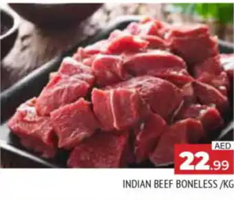 Al Madina Hypermarket BEEF BONELESS KG offer