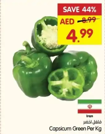 Gala Supermarket Capsicum Green Per Kg offer