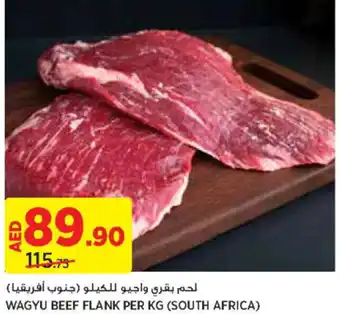 Géant WAGYU BEEF FLANK PER KG offer