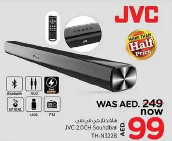 Nesto JVC 2.0CH Soundbar TH-N322B offer