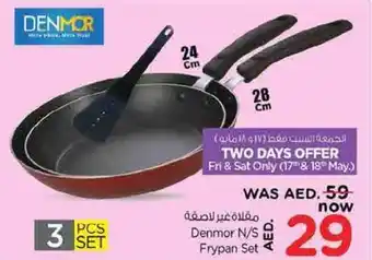 Nesto Denmor N/S Frypan 3pcs set offer