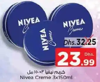 Nesto Nivea Creme 3 x 150mL offer