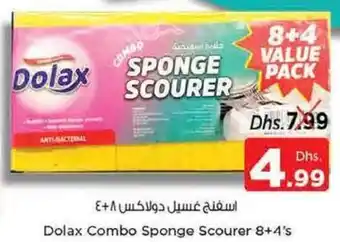 Nesto Dolax Combo Sponge Scourer 8 + 4's offer