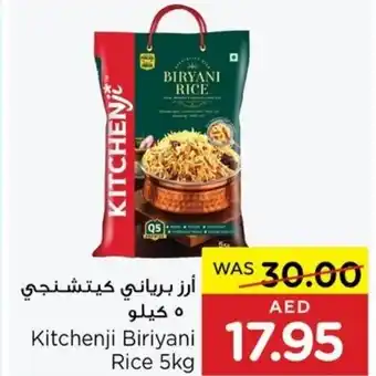 Abu Dhabi Coop Kitchenji Biriyani Rice 5kg offer