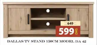 Grand Hyper Market DALLAS TV STAND 150CM MODEL DA 42 offer