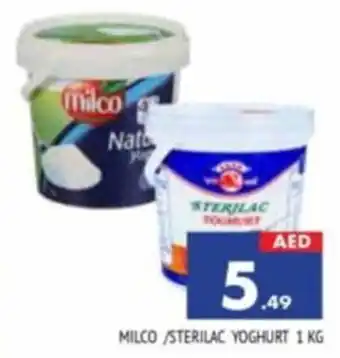 Al Madina MILCO/STERILAC YOGHURT 1 KG offer