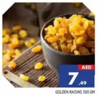 Al Madina GOLDEN RAISINS 500 GM offer