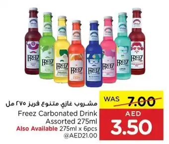 Megamart Freez Carbonated Drink Assorted 275ml offer