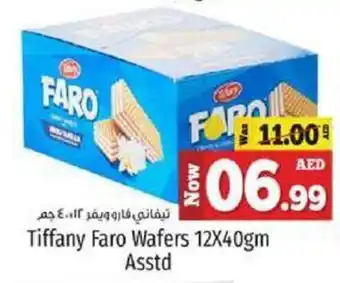 Kenz Hypermarket Tiffany Faro Wafers 12X40gm Asstd offer