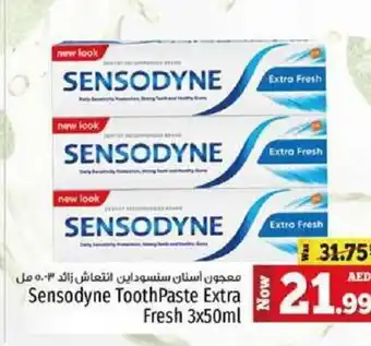 Kenz Hypermarket Sensodyne Tooth Paste Extra Fresh 3x50ml offer