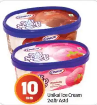 Bigmart Unikai Ice Cream 2x1ltr Astd offer