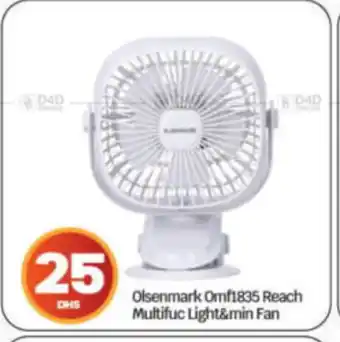 Bigmart Olsenmark Omf1835 Reach Multifuc Light&min Fan offer