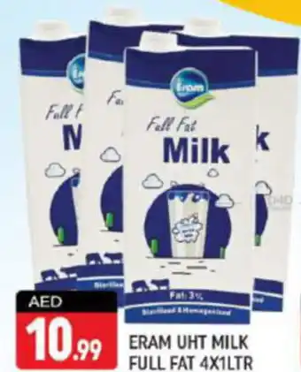 Shaklan ERAM UHT MILK FULL FAT 4X1LTR offer