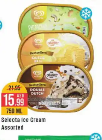 West Zone Supermarket Selecta Ice Cream Assorted offer