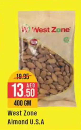 West Zone Supermarket West Zone Almond offer