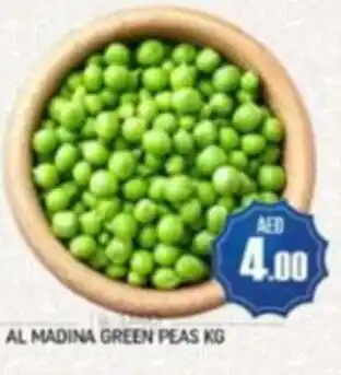 Al Madina AL MADINA GREEN PEAS KG offer