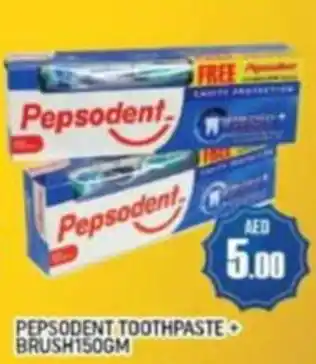 Al Madina PEPSODENT TOOTHPASTE BRUSH 150GM offer