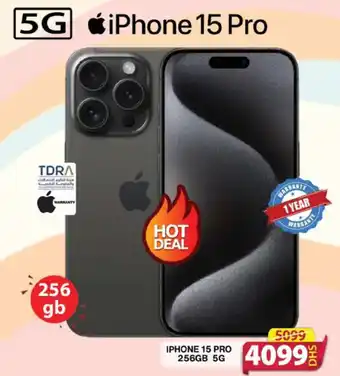 Grand Hyper Market IPHONE 15 PRO 256GB 5G offer