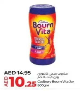 Lulu Hypermarket Cadbury Bourn Vita Jar 500gm offer
