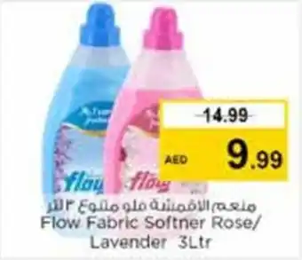 Nesto Flow Fabric Softner Rose Lavender 3Ltr offer