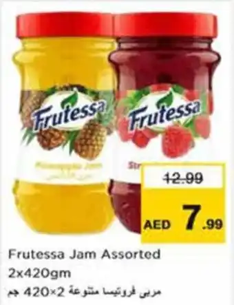 Nesto Frutessa Jam Assorted 2x420gm offer