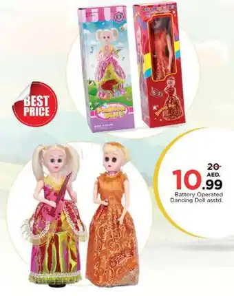 Nesto Battery Operated Dancing Doll asstd offer