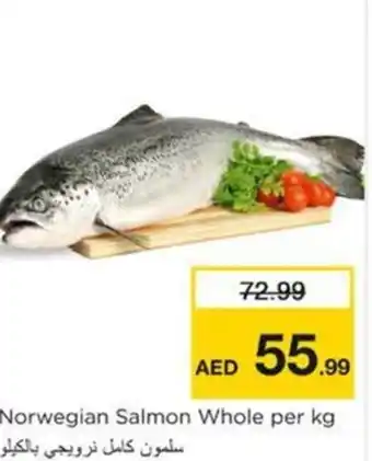 Nesto Norwegian Salmon Whole per kg offer