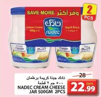 Grand Hyper Market NADEC CREAM CHEESE JAR 500GM 2PCS offer