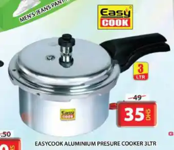 Grand Mall Sharjah EASYCOOK ALUMINIUM PRESURE COOKER 3LTR offer