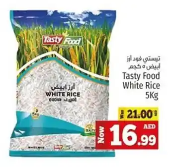 Kenz Hypermarket Tasty Food White Rice 5Kg offer