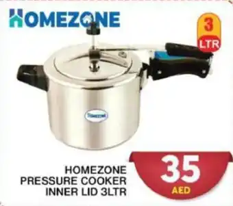 Grand Hyper Market HOMEZONE PRESSURE COOKER INNER LID 3LTR offer
