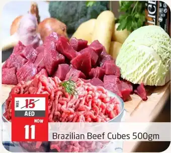 Safari Hypermarket Brazilian Beef Cubes 500gm offer
