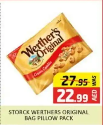 Al Madina Storck Werthers Original Bag Pillow pack offer