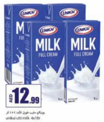Rawabi Market Unikai UHT Milk 4 x 1Ltr offer