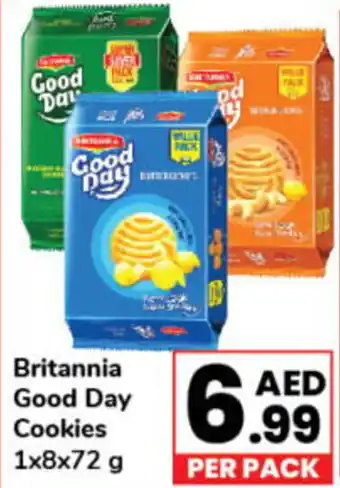 Day To Day Britannia Good Day Cookies 1x8x72 g offer