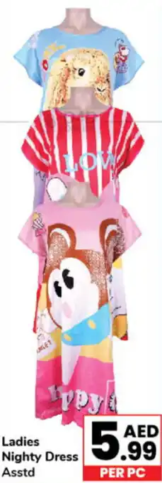 Day To Day Ladies Nighty Dress Asstd offer