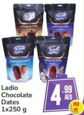 Day To Day Ladio Chocolate Dates 1x250 g offer