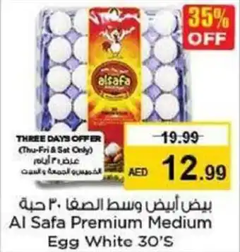 Nesto Al Safa Premium Medium Egg White 30's offer