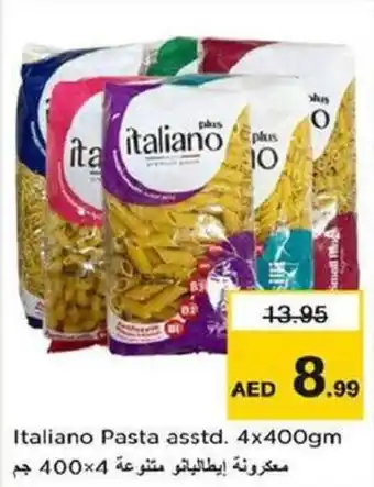 Nesto Italiano Pasta asstd 4 x 400gm offer