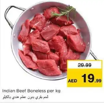 Nesto Indian Beef Boneless per kg offer