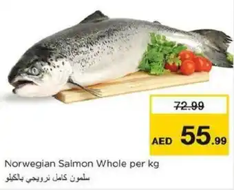 Nesto Norwegian Salmon Whole per kg offer