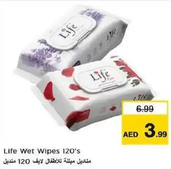 Nesto Life Wet Wipes 120's offer