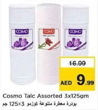 Nesto Cosmo Talc Assorted 3x125gm offer