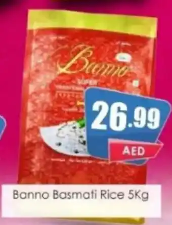 Amber Banno Basmati Rice 5kg offer