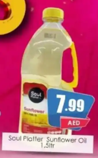 Amber Soul Platter Sunflower Oil 1.5ltr offer
