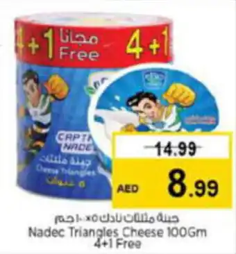 Last Chance Nadec Triangles_Cheese 100Gm offer