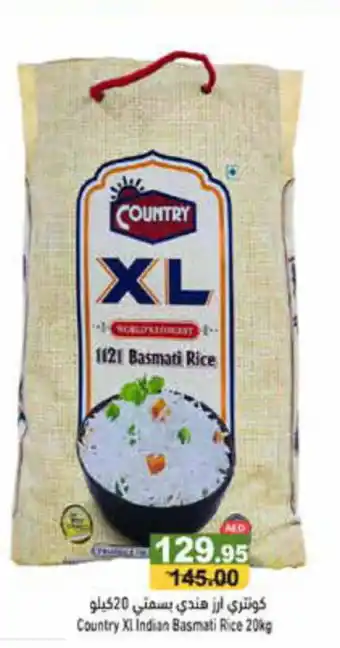 Aswaq Ramez Country Xl Indian Basmati Rice 20kg offer