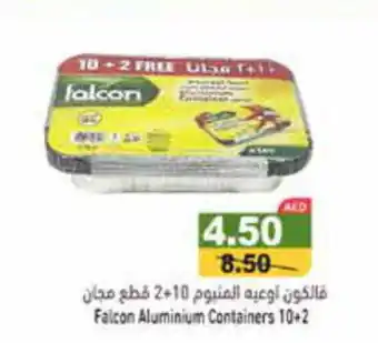 Aswaq Ramez Falcon Aluminium Containers 10+2 offer