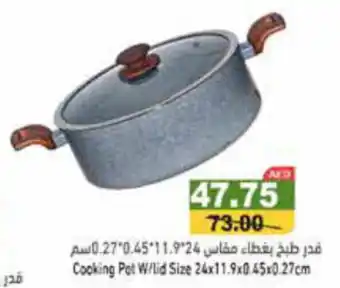 Aswaq Ramez Cooking Pot W / lid Size 24 x 11.9 x 0.45 x 0.27cm offer