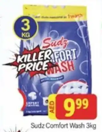 City Retail Supermarket Sudz Comfort Wash 3kg offer